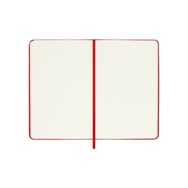 Moleskine Classic Notebook Hard Cover Scarlet Red Pocket Plain - Image 2