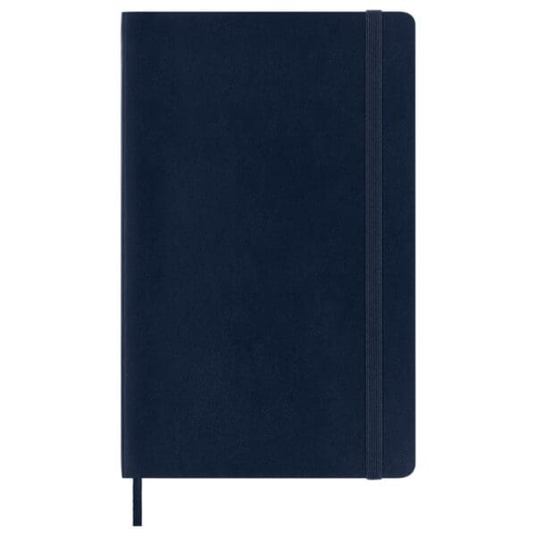 Moleskine Classic Notebook Soft Cover Sapphire Blue L Plain