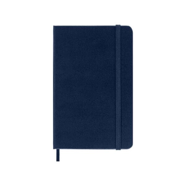 Moleskine Classic Notebook Hard Cover Sapphire Blue Pocket Ruled