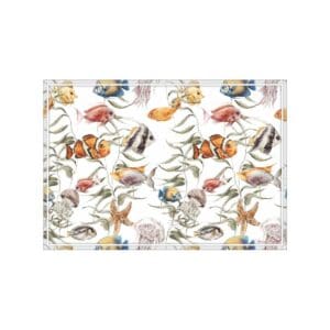 Anna-Maud Vinyl Placemats Ocean Tides