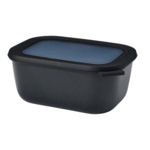 Mepal Multi Bowl Cirqula Rectangular 1500ML Black