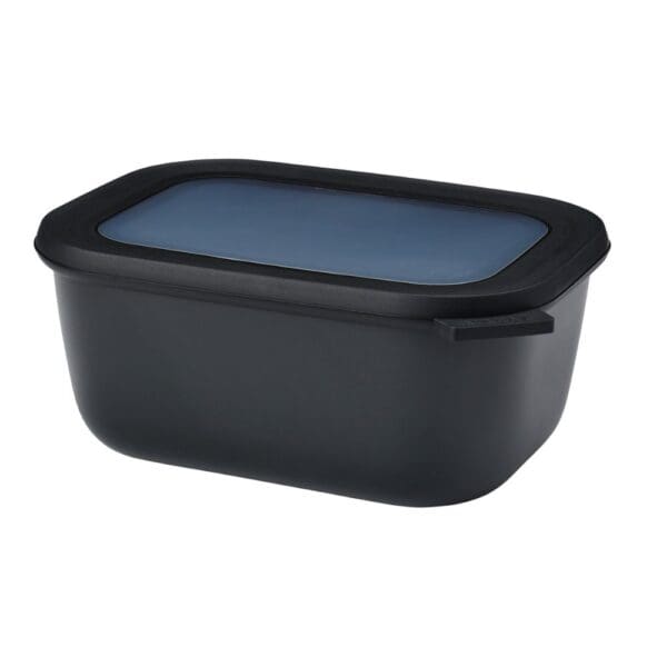 Mepal Multi Bowl Cirqula Rectangular 1500ML Black