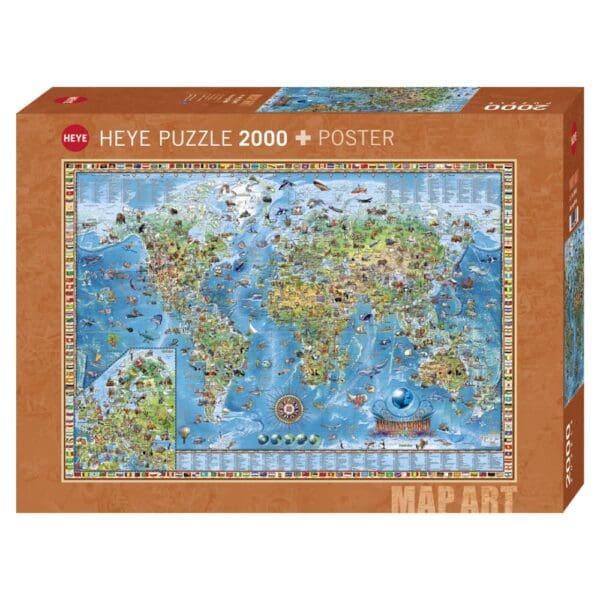 Heye Amazing World 2000 Piece Puzzle