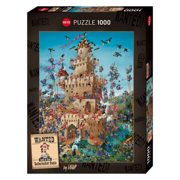 Heye Safecracker Suzie 1000 Piece Puzzle