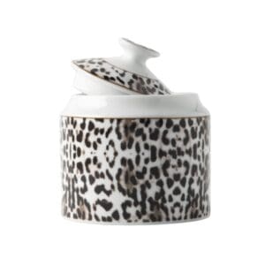 Jenna Clifford Leopard Sugar Pot