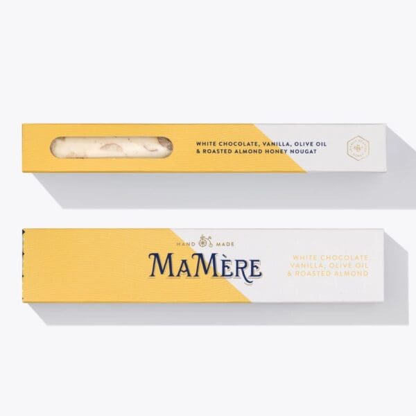 Ma Mère White Chocolate, Vanilla, Olive Oil & Almond Nougat - Image 2