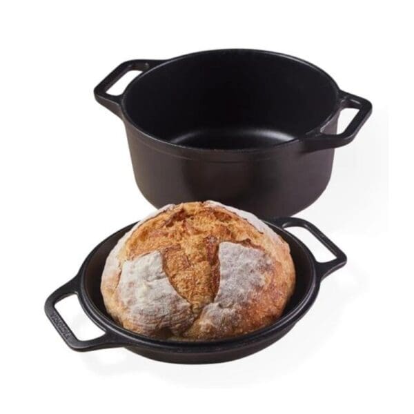 Victoria Enamelled Cast Iron Casserole Pot 5.7L