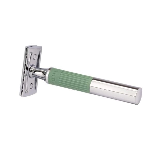 Muhle Safety Razor Closed Comb Sage Green - Image 2