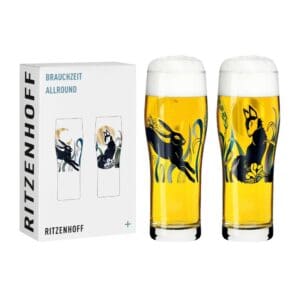 Ritzenhoff Bear Glass Brauchzeit No. 1 Two