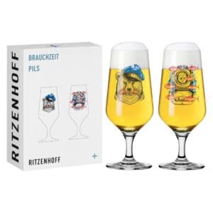 Ritzenhoff Brauchzeit Pilsner Glass 2
