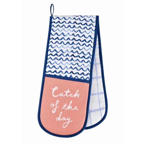 Ulster Weavers Double Oven Gloves - Catch of the Day