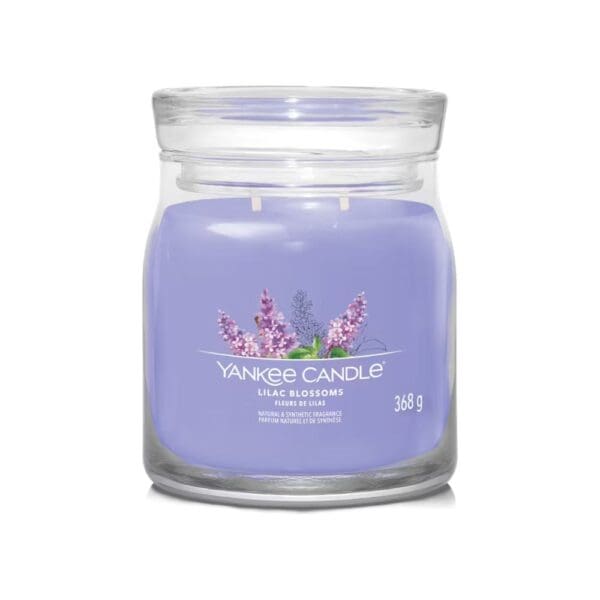 Yankee Candle Lilac Blossoms – Signature Medium Jar