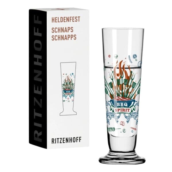 Ritzenhoff Heldenfest Shnapps Glass #14