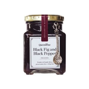 Queen&Me Black Fig and Black Pepper Preserve 260ml
