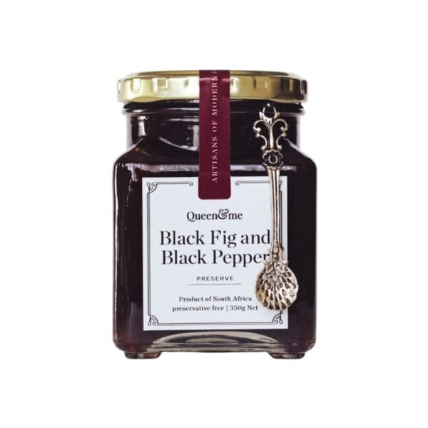 Queen&Me Black Fig and Black Pepper Preserve 260ml