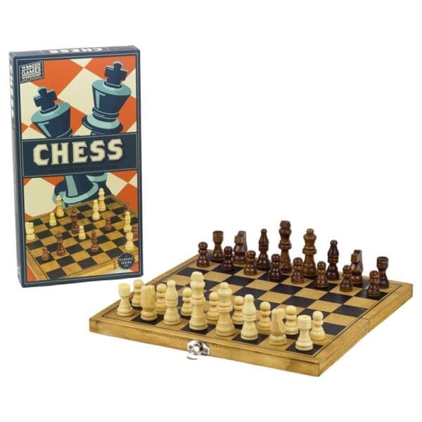 Professor Puzzle Wooden Chess Set - Image 2