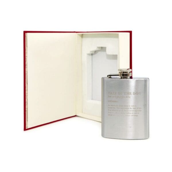 Kikkerland Hair Of The Dog Flask - Image 2