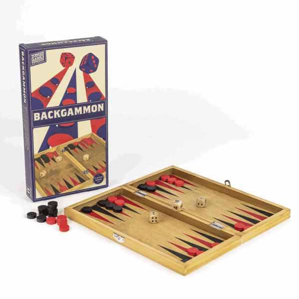 Professor Puzzle Wooden Backgammon Set - Image 2