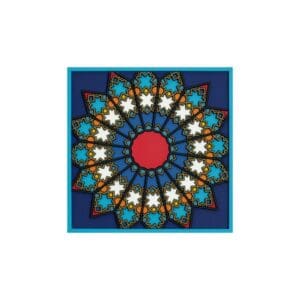 Images d’ Orient Sursock Vitrail Coaster
