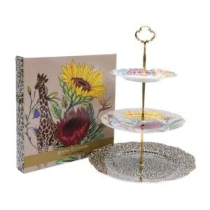 Jenna Clifford Wild Bloom 3-Tier Cake Stand