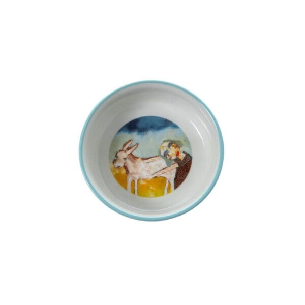 Art de Olivia Princess Nibble Bowl Set of 4 Blue - Image 3
