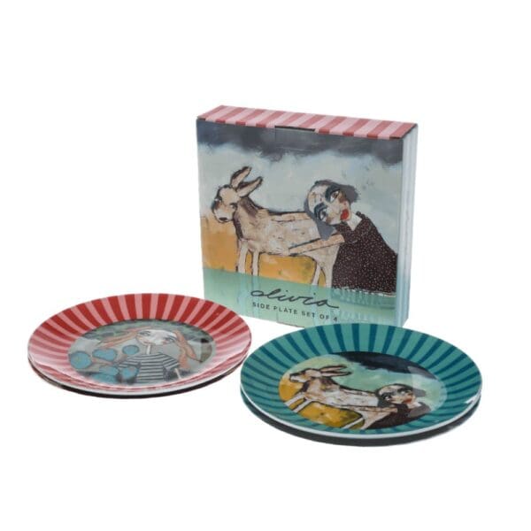 Art de Olivia Princess Side Plate Set of 4 - Image 2