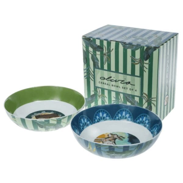 Art de Olivia Princess Cereal Bowl Set of 4 - Image 2
