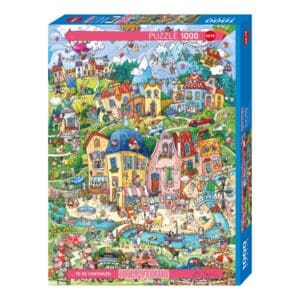 Heye Happy Town Good Morning! 1000 Piece Puzzle