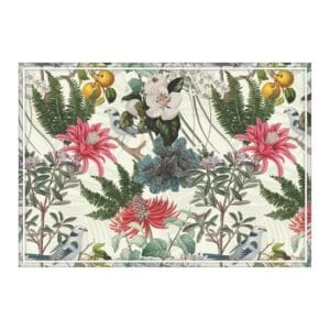 Anna-Maud Vinyl Placemats Botanical Plantation