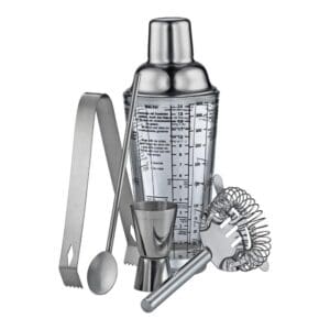 Cilio Cosmopolitan Cocktail Barware Set 5-Piece