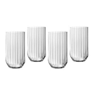Spiegelau Linear Long Drink Glass 4-Pack