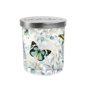 Michel Design Works Butterfly Fields Decorative Candle Jar