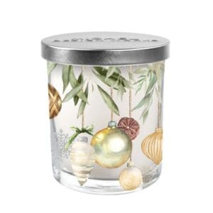 Michel Design Works Peace On Earth Decorative Candle Jar