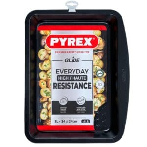 Pyrex Glide Rectangular Roasting Dish 34x24CM