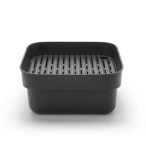 Brabantia Washing Up Bowl & Drying Tray - Dark Grey