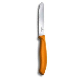 Victorinox Swiss Classic Serrated Tomato Knife Orange 11CM