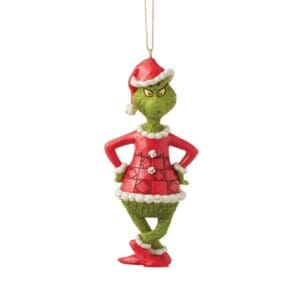 Jim Shore Grinch With Hands On Hips Ornament