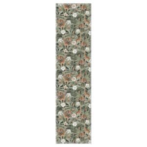 Anna-Maud Vinyl Table Runner African Safari - Midnight