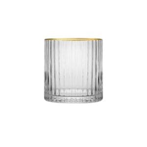 JAN Opulent Tumbler Gold Rim