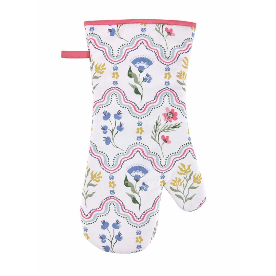 Ulster Weavers Boho Floral Gauntlet Oven Glove Multicolour