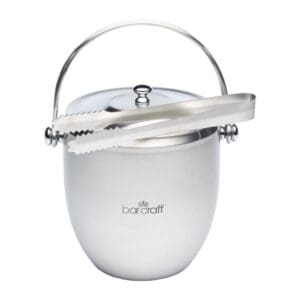 BarCraft S/S Ice Bucket & Tongs