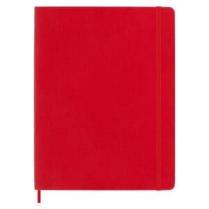 Moleskine Classic Soft Cover Notebook Red XL