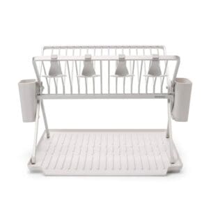 Brabantia Foldable Dish Rack Large - Light Grey