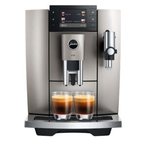 Jura WE8 Coffee Machine Midnight Silver