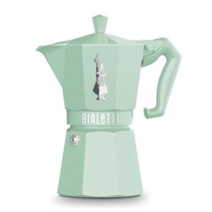 Bialetti Moka Express Exclusive 6 Cup - Light Green