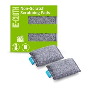 E-Cloth Non-Scratch Scrubbing Pads 2 Pack