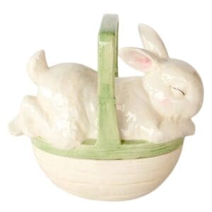 Easter Bunny Basket/Serving Bowl