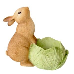 Easter Bunny Cabbage Planter