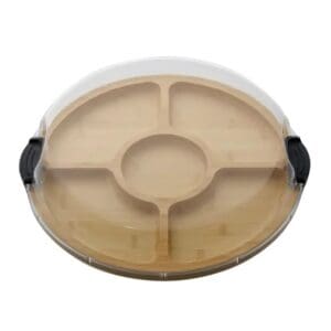 Farberware Build-a-Board Bamboo Lazy Susan