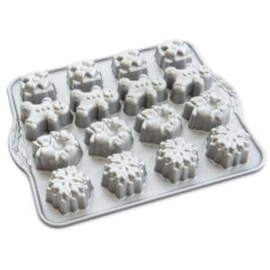 Nordicware Holiday Teacakes Cakelet Pan